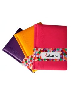 Agenda 2026 A6 10x15 Diaria Encuad. Simil Cuero 3 Colores Katana 519684  Pen01