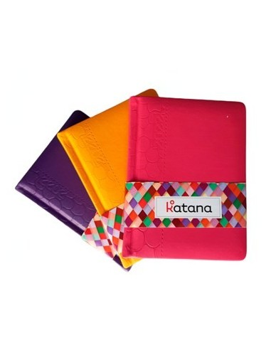 Agenda 2026 A6 10x15 Diaria Encuad. Simil Cuero 3 Colores Katana 519684  Pen01