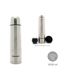 Termo 1lt Discovery Bala Acero Inox Col. 14720-b Tar02 (m)