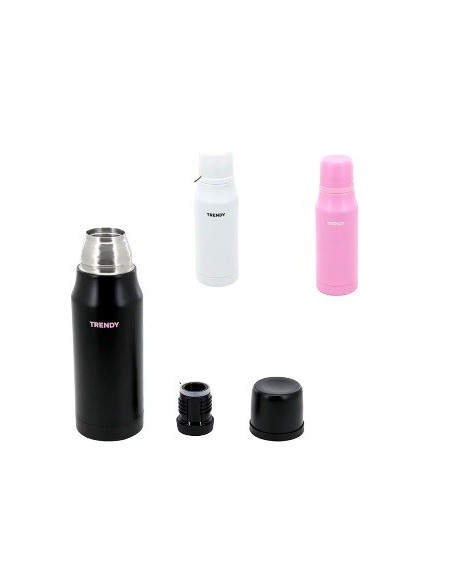 Termo 750ml Acero Inoxidable Doble Capa Trendy 18435 Tar02