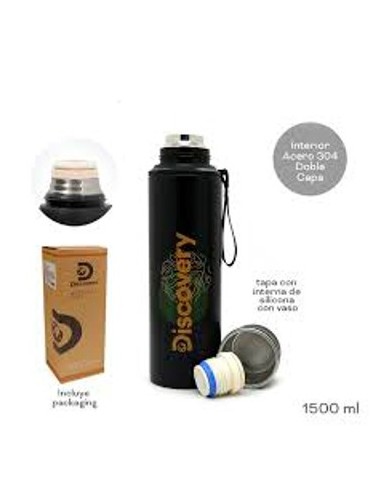 Termo 1.700ml Discovery Acero Inox. Color 14709 Tar02