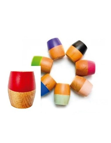 Mate Madera Pintado Mitad Colores Surt. 20430 Mar02 (p)