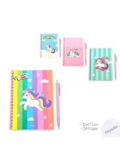 Libreta 12x17 C/esp. Boligrafo Trendi Fantasia 11972-15227-15132 15455-15457 Tar02