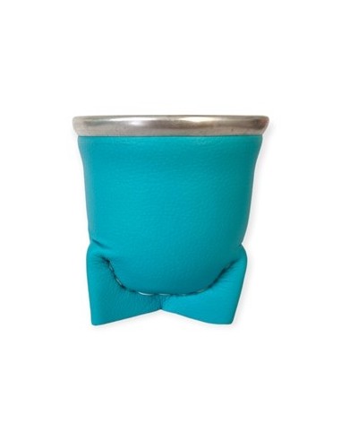 Mate Vidrio Forrado Pie C/bombilla Art05 (m) (p)