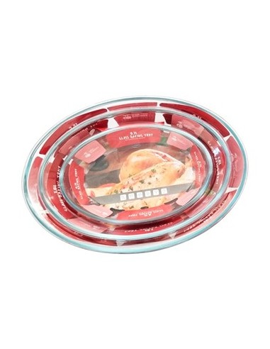 Set X3  Fuentes 0.7/1.6/2.4lt Vidrio P/horno 046ba8703 Dol01