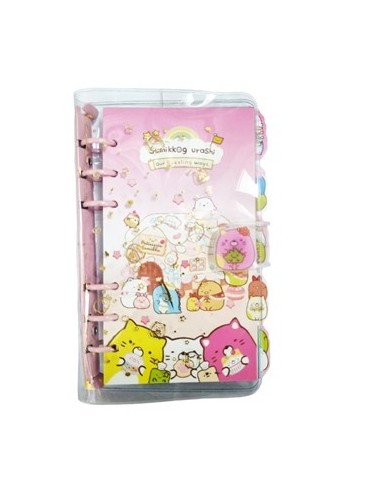 Libreta Agenda Perpetua 17x11 Anillos C/separadores T/plastica Ns370324 Pk01