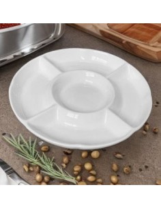 Copetinero Red.5 Div. Porcelana Bca 4921376 Bar02 (m)