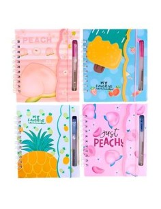 Libreta 12x9cm C/boligrafo Fantasia Mod. Surt En Bolsa Bb-08506 Sf01 26767/26769 Col01 (f)