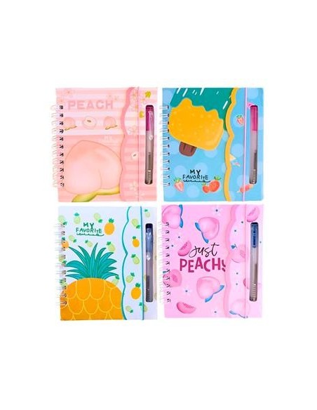 Libreta 12x9cm C/boligrafo Fantasia Mod. Surt En Bolsa Bb-08506 Sf01 26767/26769 Col01 (f)