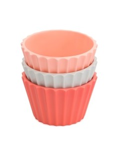 Compotera 9cm Conicos Color X 3 Unid. 7130 Bzp01