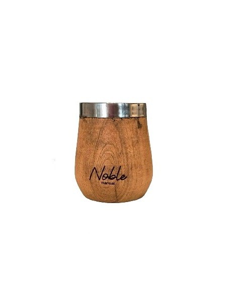 Mate Noble Acero Y Madera En Caja 20433 Mar02