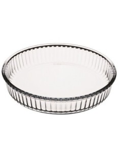 Tartera Vidrio P/horno Red. Ondeada 26cm Pasabahce 59044r Fur01 (b1)