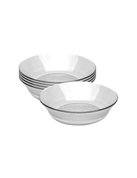 Compotera 14cm Vidrio 635ml Acquamarine Flint Ri62505gr Rigolleau Dol01