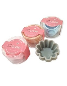 Molde Muffins Formas X 4 Silicona 5033 Ori02 (b12)