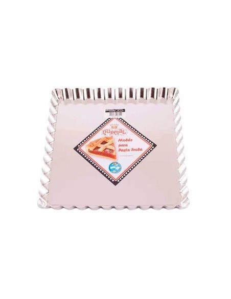 Molde Pastafrola Desmontable 24cm Cuad. 0943/02 Nup01