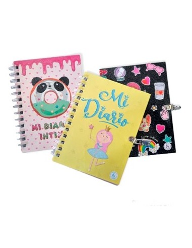 Diario Intimo 13x18 C/ Esp. Glitter Magia 1049 Rey02