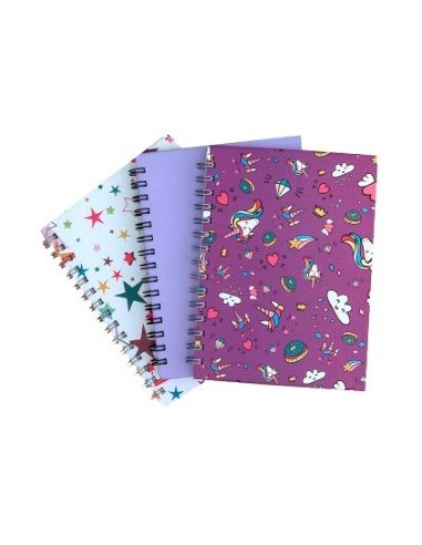 Libreta A6 T/d C/esp. Raya-liso-cuadri X 96hjs Fantasia 190.6.2.1.0.12 190.3.2.3.0.12 Pap01