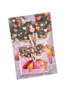 Libreta 20x14 + 9x9 T/flex. Hojas Fantasia Bl1710 Nor-pac (10)