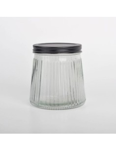 Frasco 1000ml Vidrio Red. Raya T/negra C5202n Dec01 (b6)