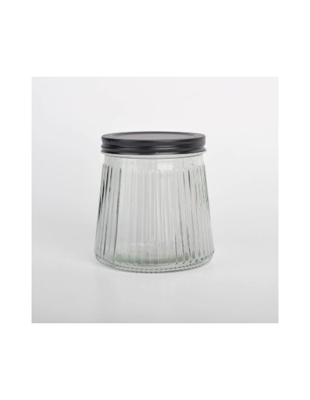 Frasco 1000ml Vidrio Red. Raya T/negra C5202n Dec01 (b6)