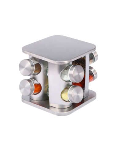 Especiero X8 Acero Giratorio C5169 Dec01