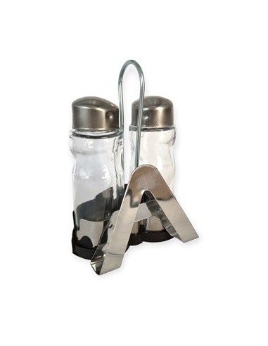 Salero Y Pimentero C/servilletero Metal 57914898 Cr02