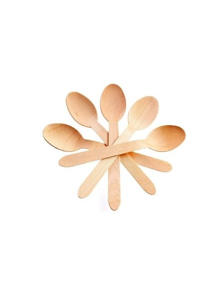 Cuchara Postre 17cm  X 12 Bambu Bolsa 202083 Liv01