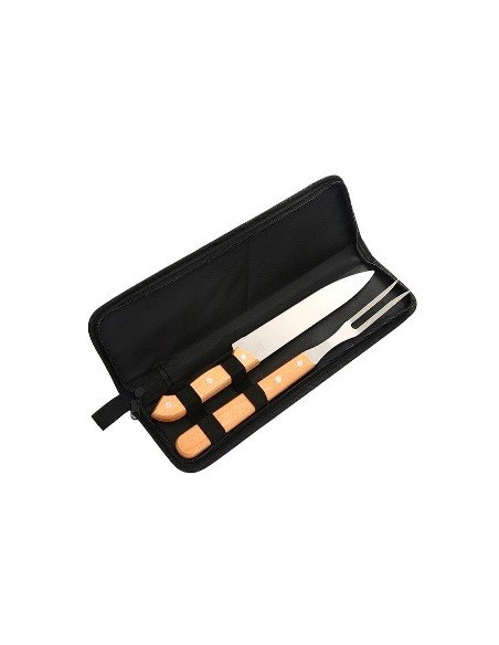 Set Asado X3 En Estuche C/cierre 57915496 Cr02 (p)