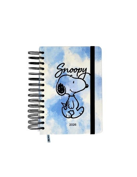 Agenda 2026 14x20 Diaria Snoopy Stitch 1404134 1418246 Moo01